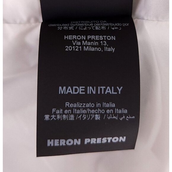 Heron Preston Exclusive Jump Jacket XXS Oversized Unisex Gray NWT Grail! - Picture 15 of 16